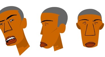 Characters heads Said